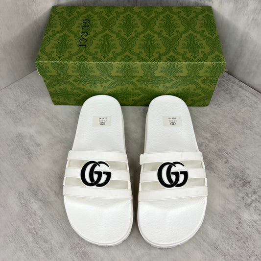 Gucci Slides "White-Black"