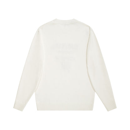 Prada Crewneck Sweater "White"