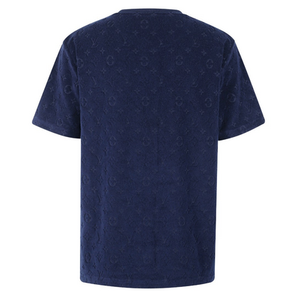 Louis Vuitton Monogram French Terry T-Shirt "Dark Navy"