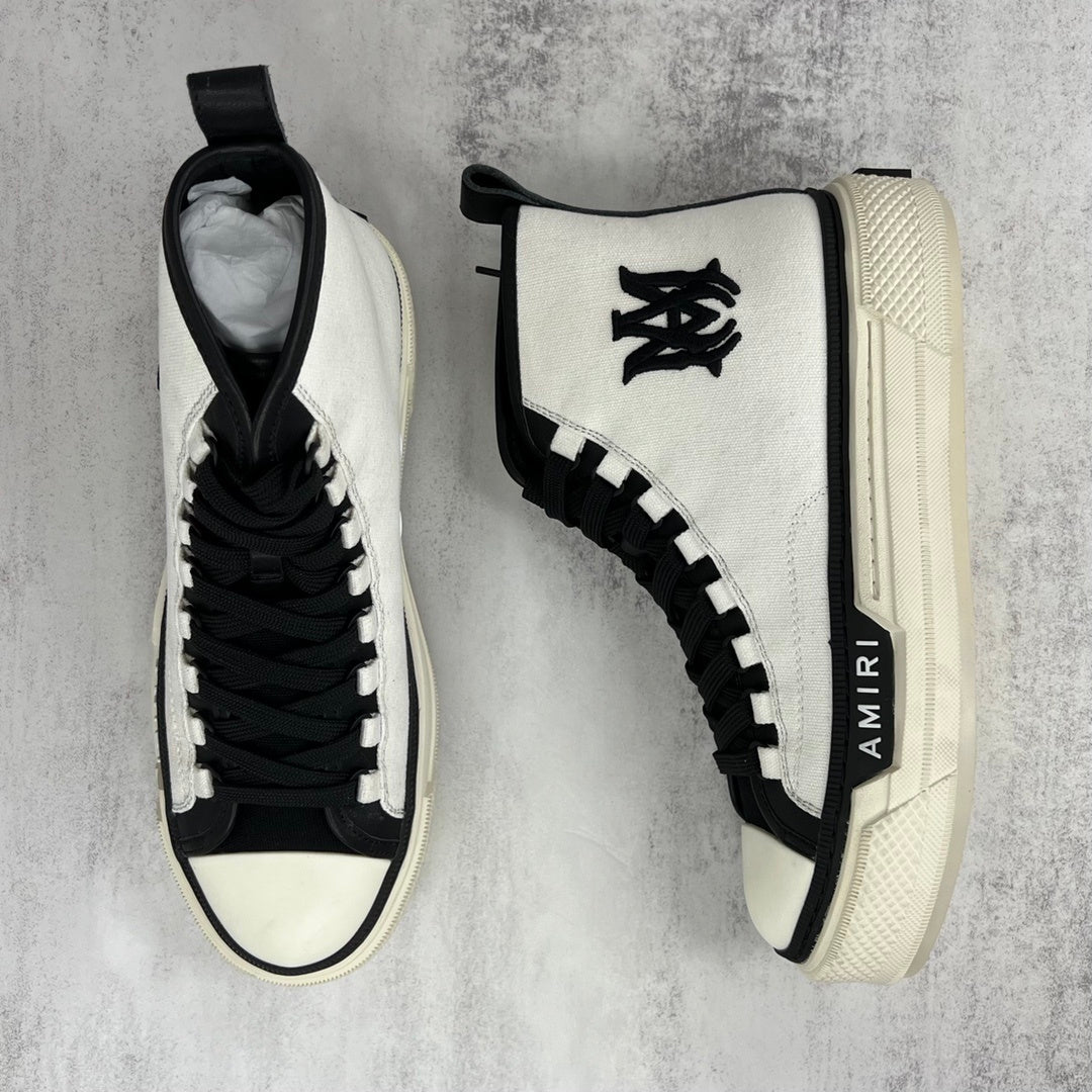 Amiri Court High "White-Black"