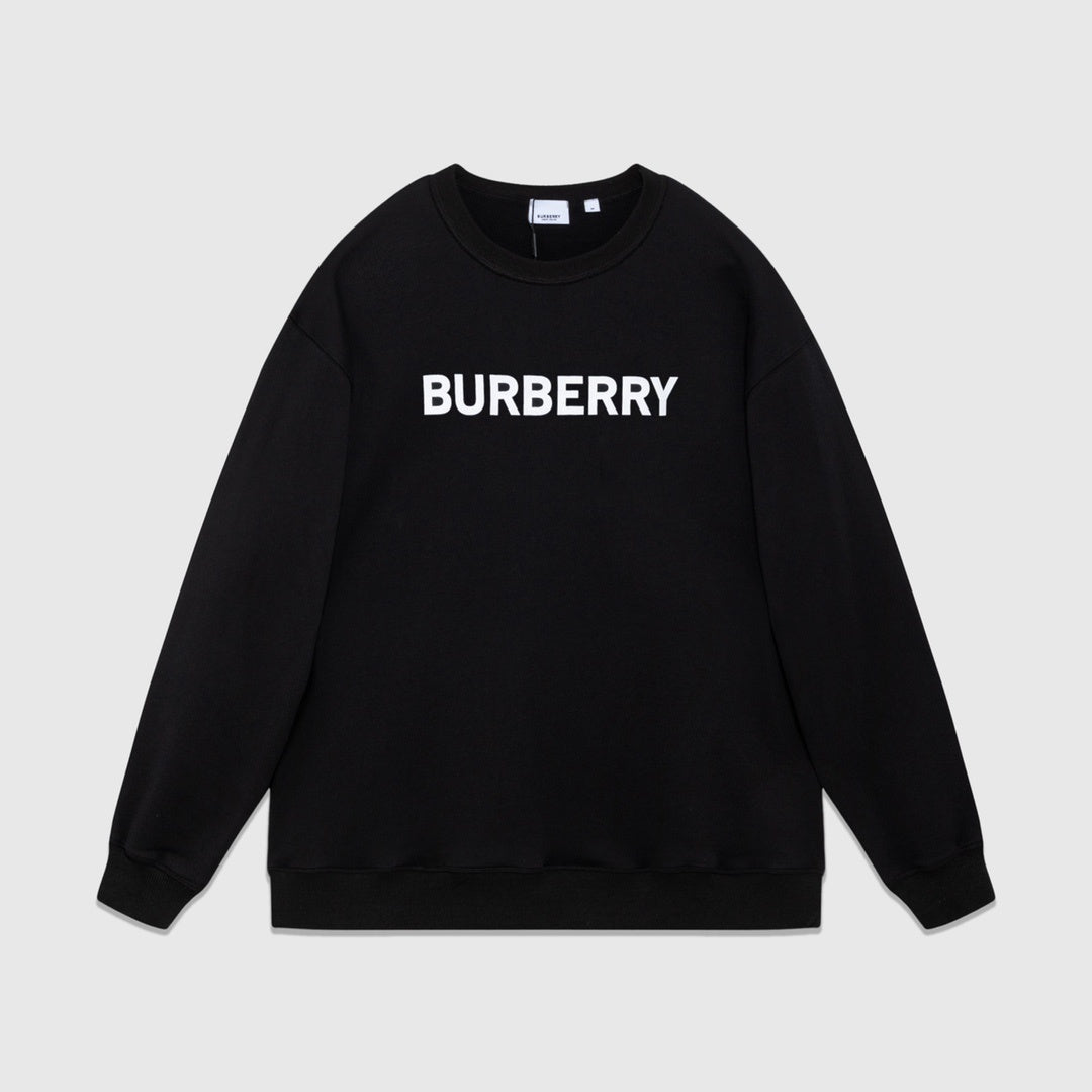 Burberry Logo Print Sweatshirt "Black"