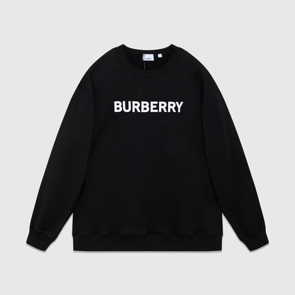 Burberry Logo Print Sweatshirt "Black"