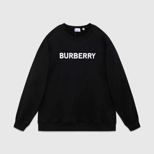 Burberry Logo Print Sweatshirt "Black"