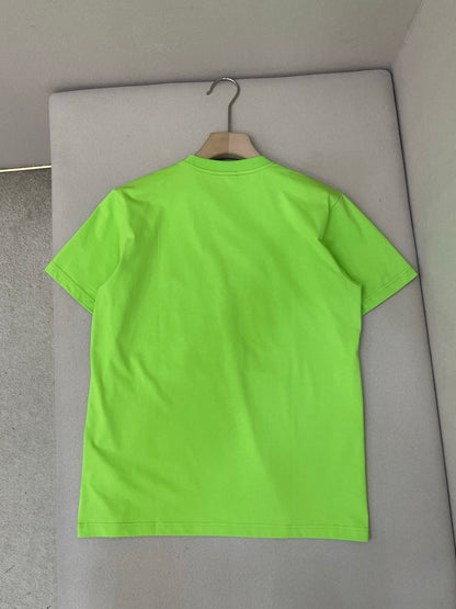 Dior CD Box T-Shirt "Green Cotton Jersey"