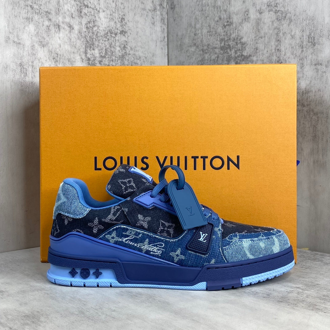 Louis Vuitton Trainers "Blue Denim"