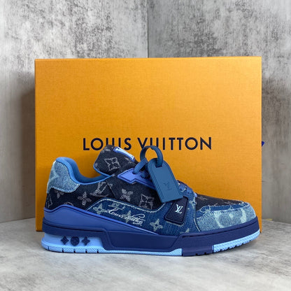 Louis Vuitton Trainers "Blue Denim"