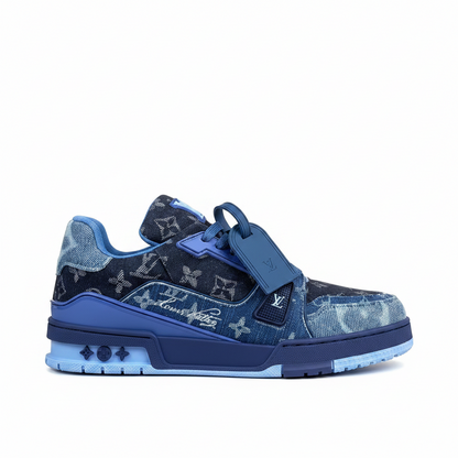 Louis Vuitton LV Trainers "Blue Denim"