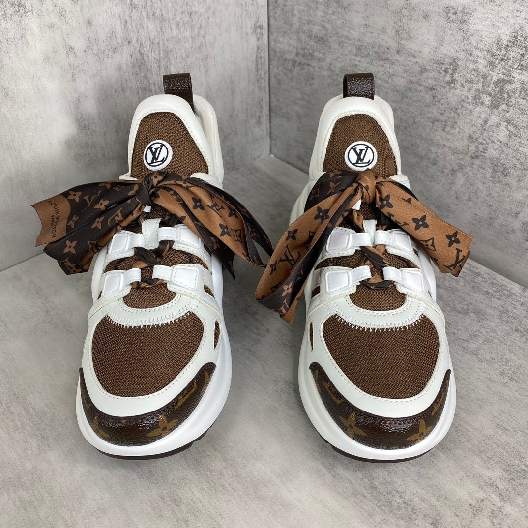 Louis Vuitton Arklight "White-Brown"