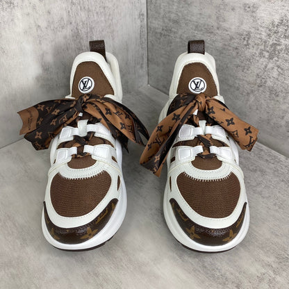 Louis Vuitton Arklight "White-Brown"