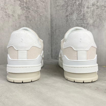 Louis Vuitton Trainers "White Denim"