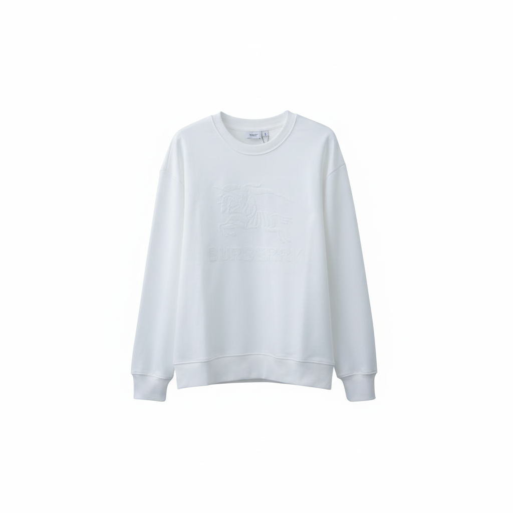 Burberry Embroidered EKD Sweatshirt "White"
