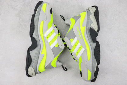Balenciaga x Adidas Triple S "Fluo Yellow"