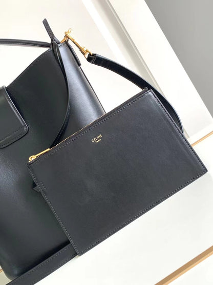 Celine Medium Bucket Louise in Smooth Calfskin