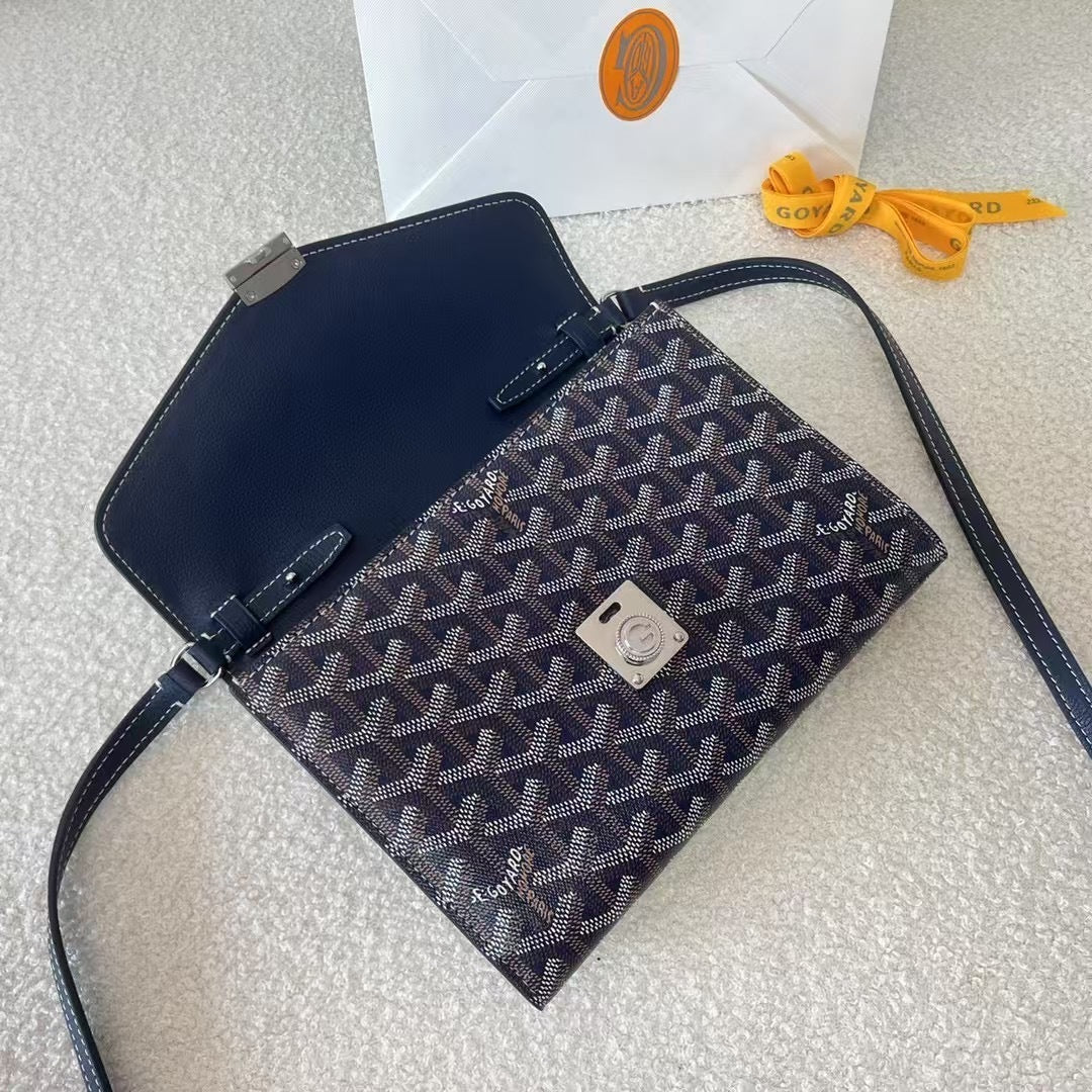 Goyard Goyardine Calfskin Chypre Wallet Pouch