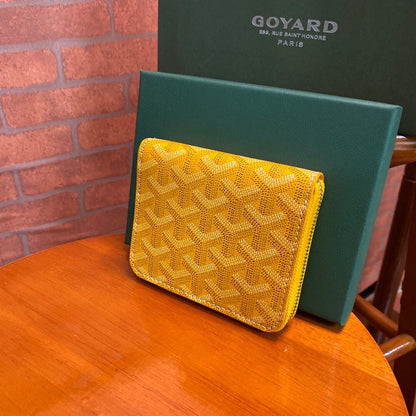 Goyard Matignon PM Wallet "Yellow"