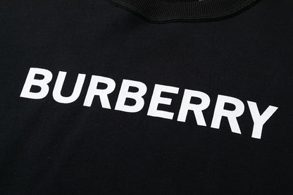Burberry Logo Print Sweatshirt "Black"
