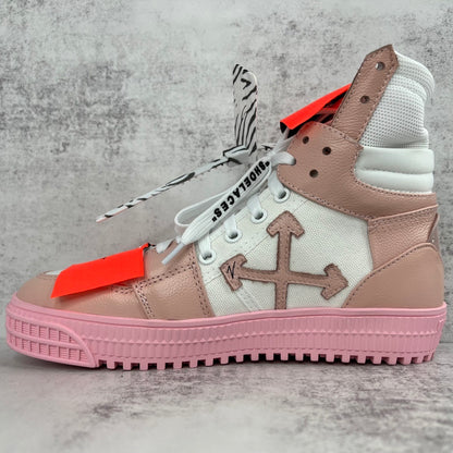 Off-White Off-Court High "White-Pink"