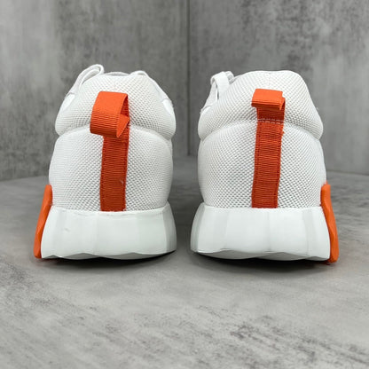 Hermes Bouncing Sneakers "White-Grey-Orange"