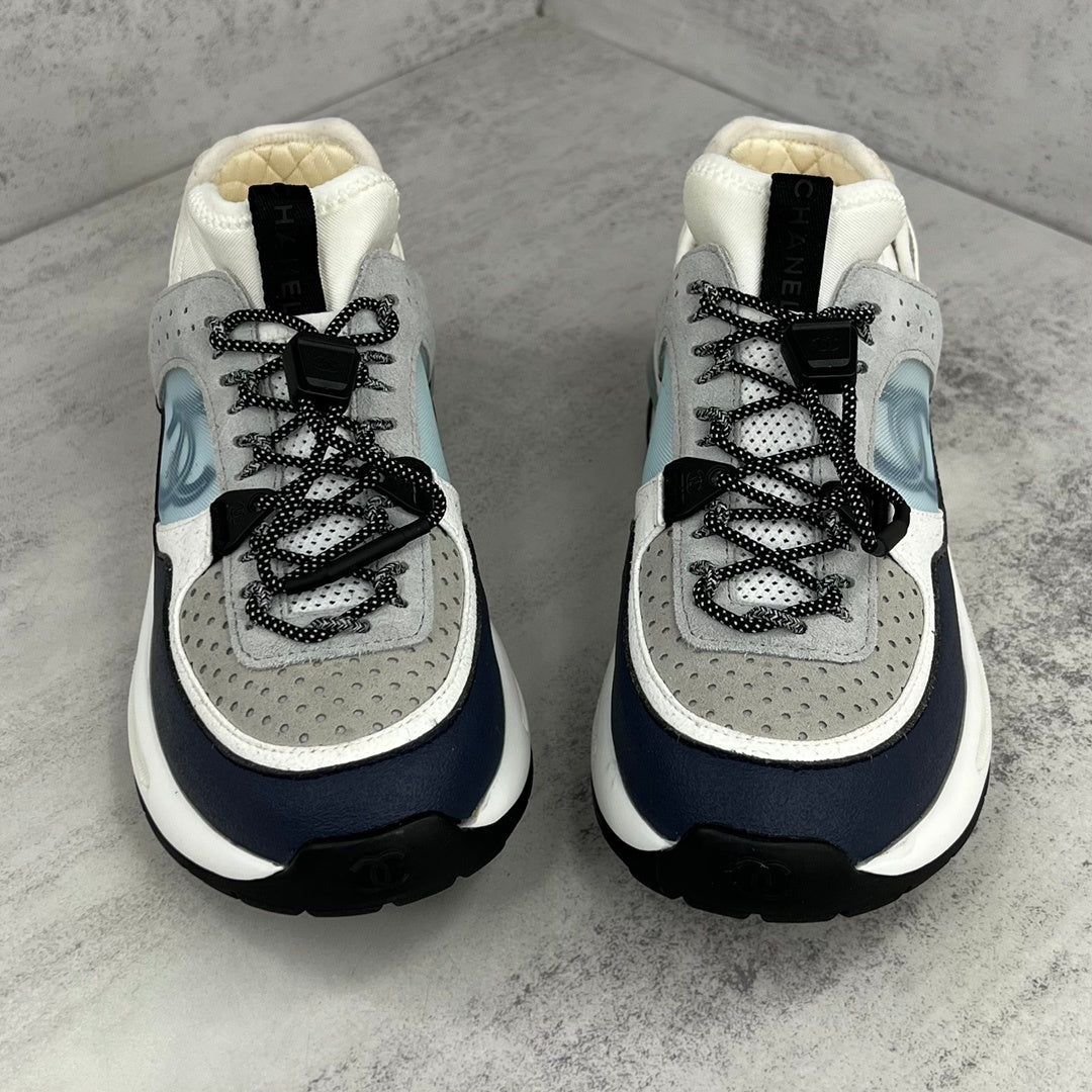Chanel CC "Grey-White-Blue"