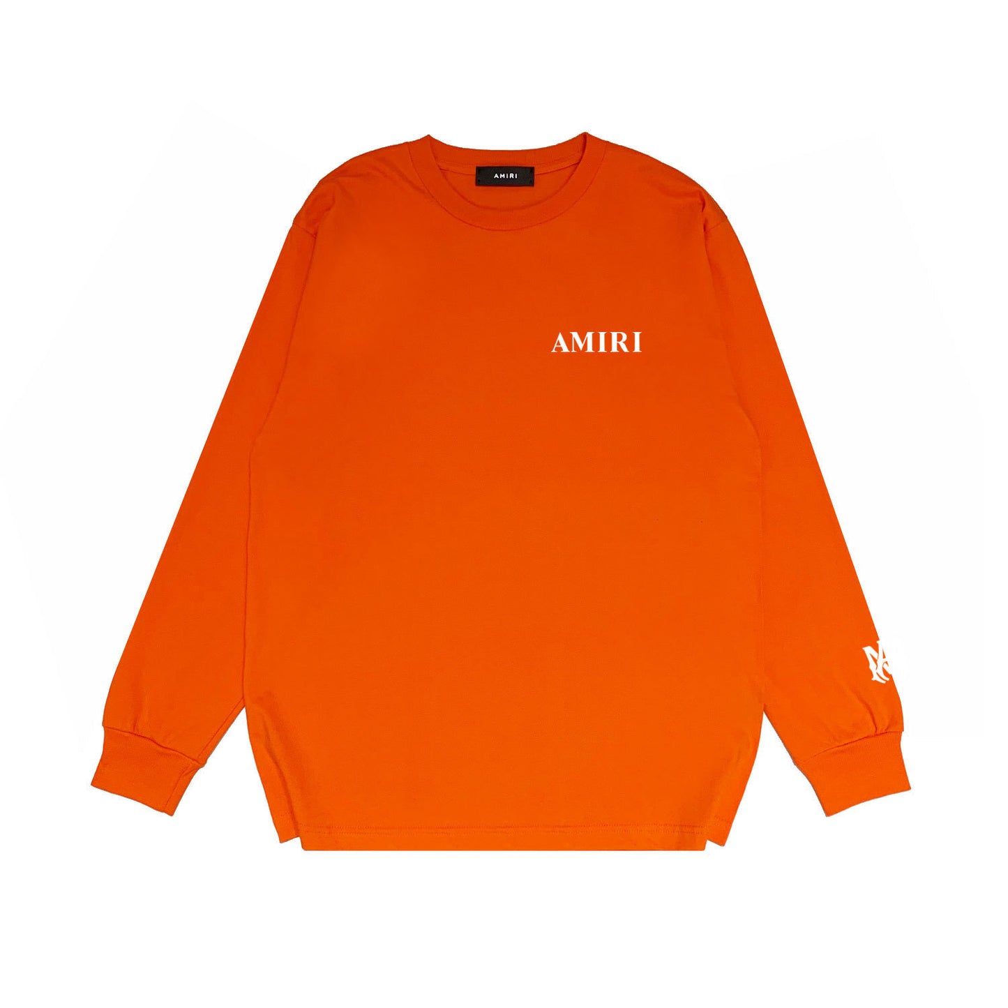 Amiri Core Logo Print Sweatshirt "Orange-White"