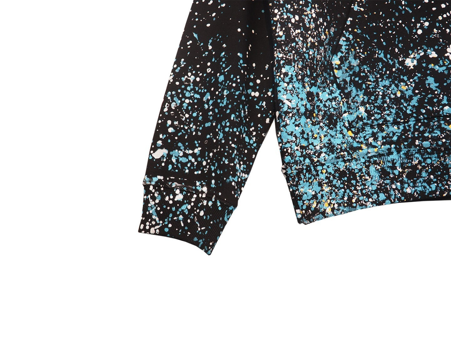 Amiri Crystal Painter Hoodie "Black-Blue-White"