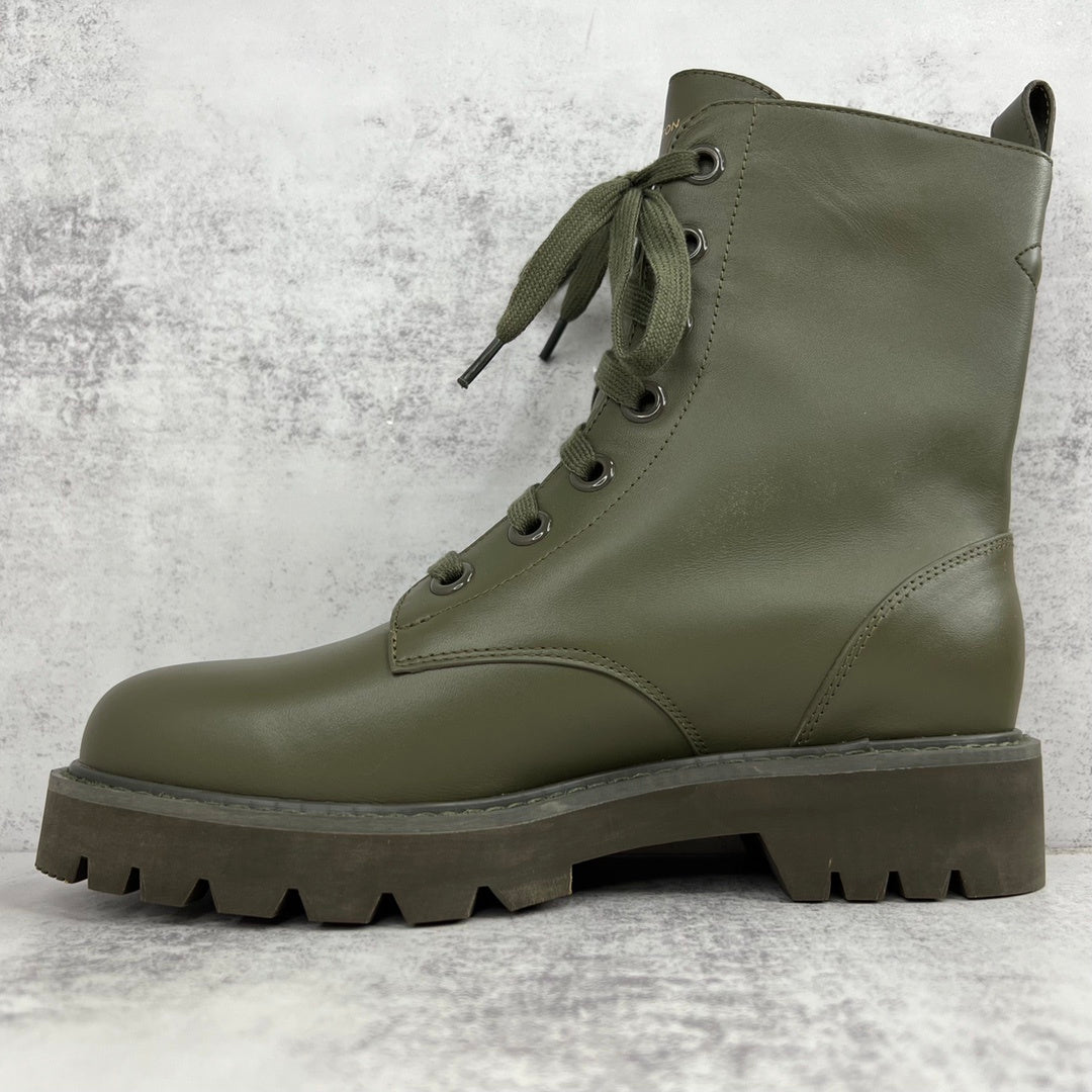 Louis Vuitton Territory Leather Boots "Olive"