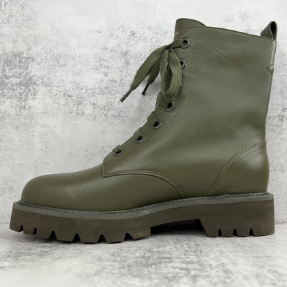 Louis Vuitton Territory Leather Boots "Olive"