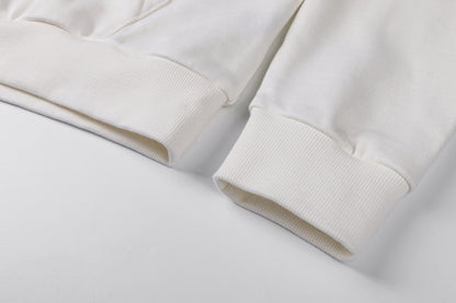 Louis Vuitton LV Embossed Cotton Hoodie "Milk White"