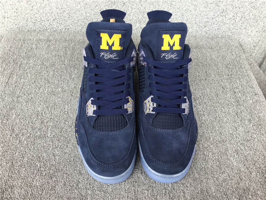 Air Jordan 4 Retro PE "Michigan"