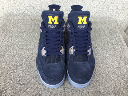 Air Jordan 4 Retro PE "Michigan"