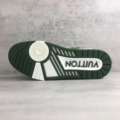 Louis Vuitton Trainers "Green-White"