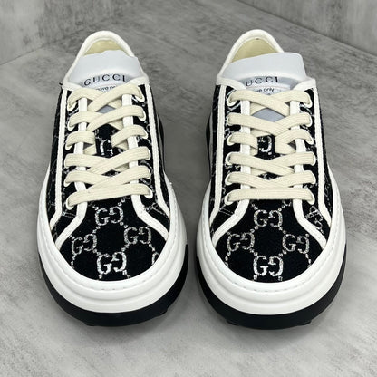 Gucci Tennis 1977 Low "Black-White Monogram"