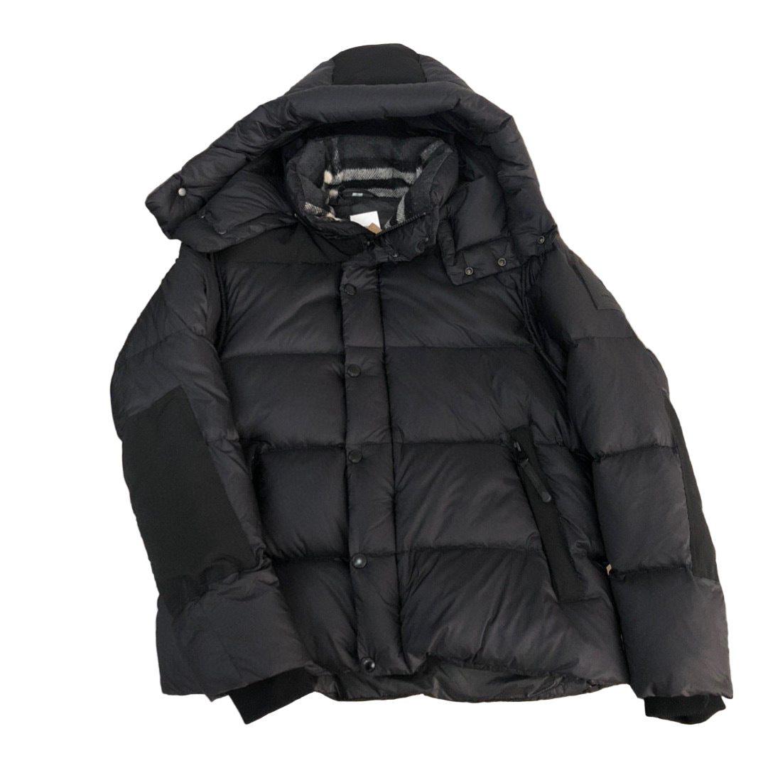 Burberry Lockwell Detachable Sleeve Down Jacket "Black"