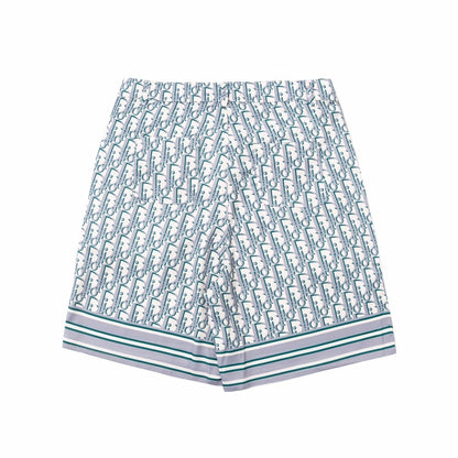 Dior Oblique Shorts "White-Multicolour"