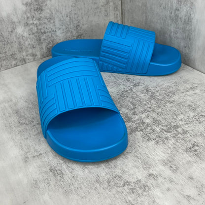 Bottega Veneta Slides "Blue"