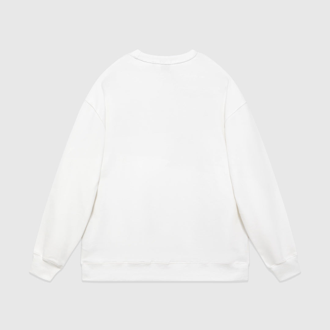 Burberry Logo Print Sweatshirt "White"