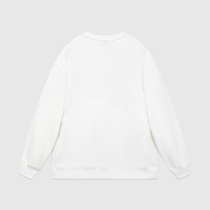 Burberry Logo Print Sweatshirt "White"