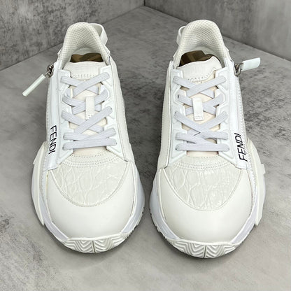 Fendi Flow "White Crocodile Pattern"