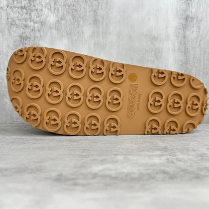 Gucci Slides "Camel Brown"
