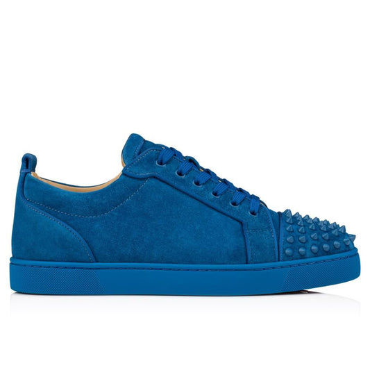 Christian Louboutin Louis Junior Spikes "Blue"