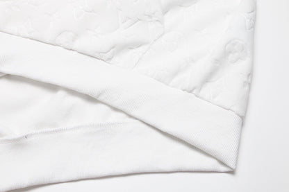 Louis Vuitton Velour Jacquard Hoodie "White"