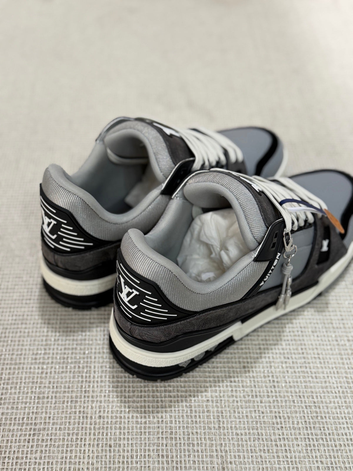 Louis Vuitton LV Trainer Sneaker "Black-Grey"