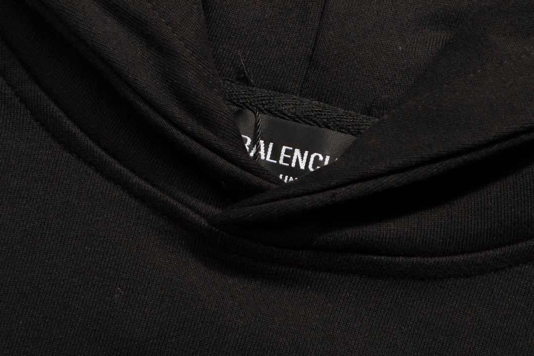 Balenciaga Hoodie "Black-White"