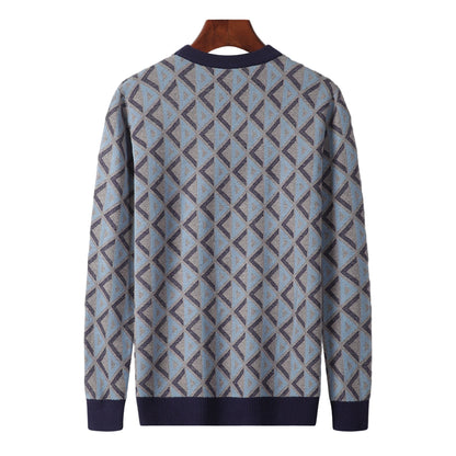 Dior CD Diamonds Sweater "Grey-Blue"