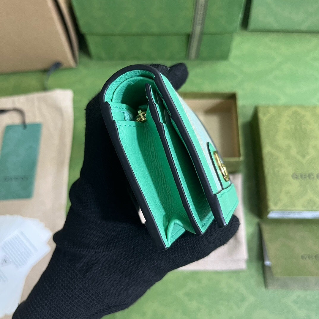 Gucci Ophidia GG Jumbo Card Case Wallet