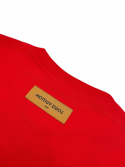 Louis Vuitton LV Embossed T-Shirt "Red"