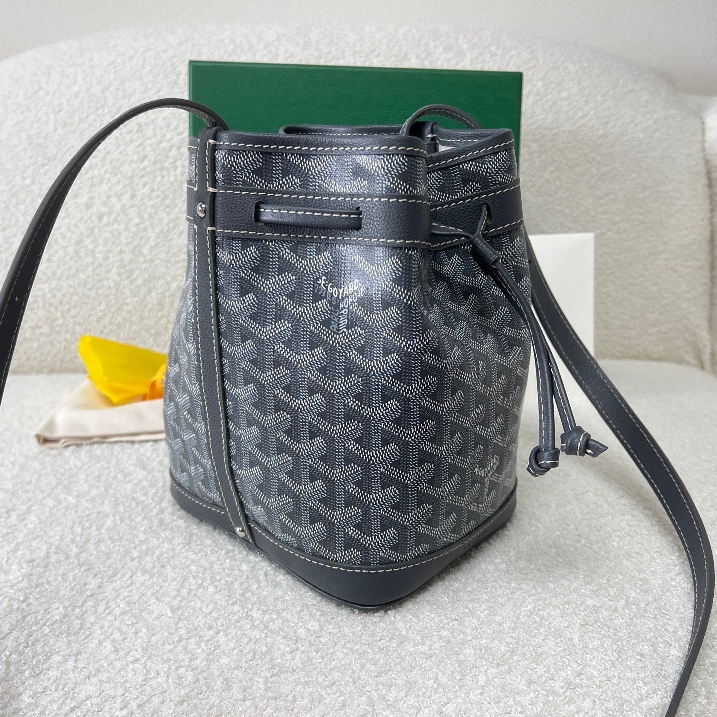 Goyard Petit Flow Bucket Bag