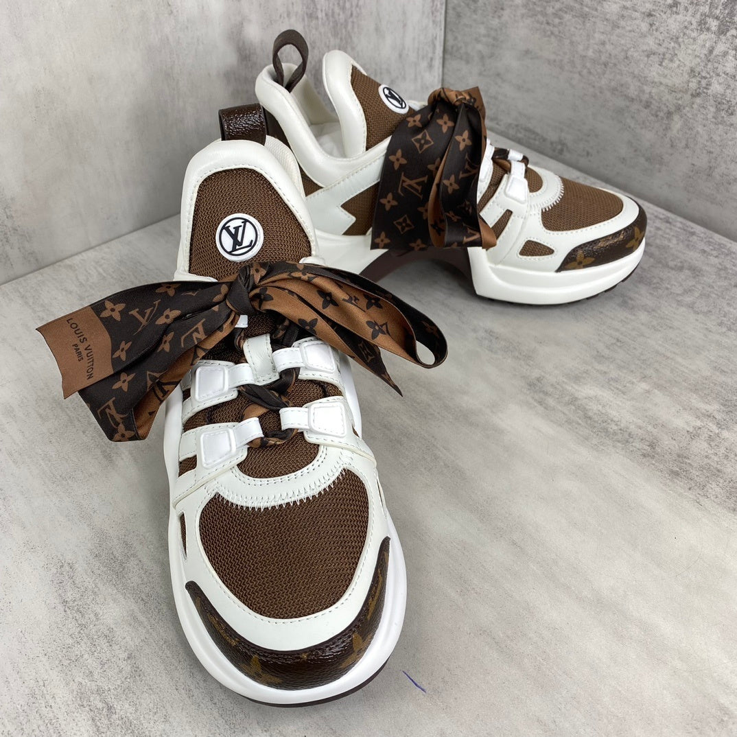 Louis Vuitton Arklight "White-Brown"