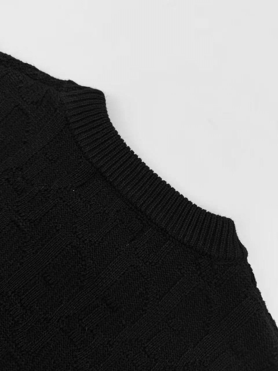Dior Oblique Sweater "Black Cotton Blend Jersey"