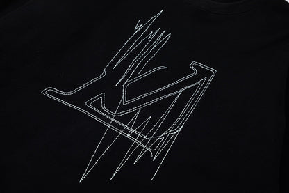 Louis Vuitton Frequency Stitch Sweatshirt "Black"